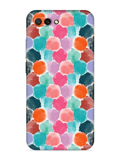 Colorful Seamless Pattern Embossed Soft Silicone Case for Honor 10 Zapvi