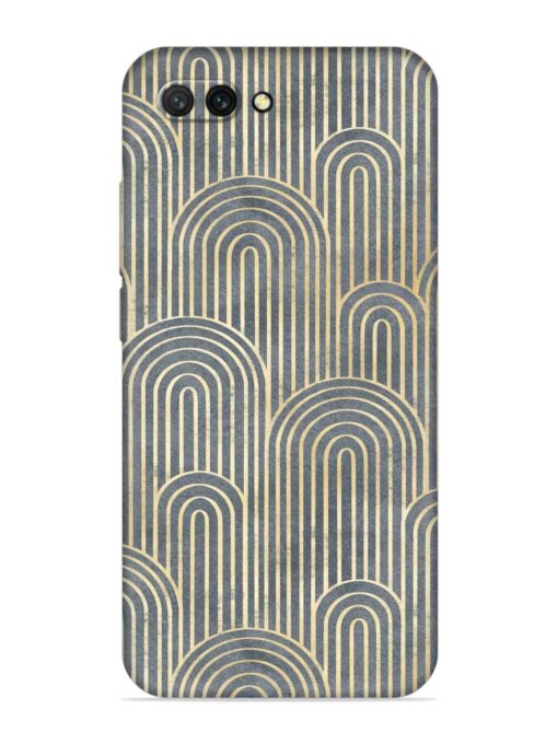 Art Deco Style Embossed Soft Silicone Case for Honor 10 Zapvi