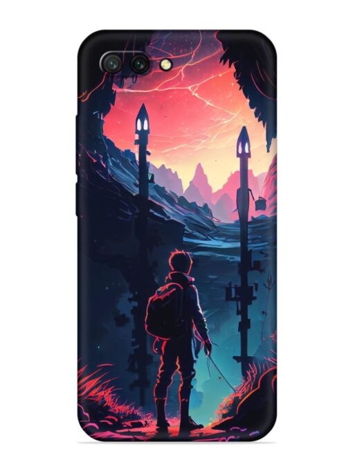 Cgs Artwork Embossed Soft Silicone Case for Honor 10 Zapvi