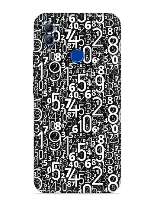 Many Numbers Different Embossed Soft Silicone Case for Honor 10 Lite Zapvi