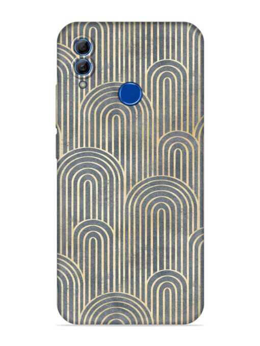 Art Deco Style Embossed Soft Silicone Case for Honor 10 Lite Zapvi