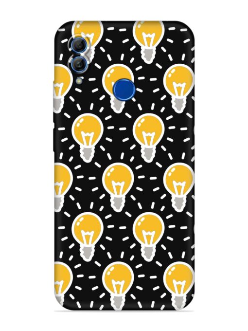 Light Bulb Seamless Embossed Soft Silicone Case for Honor 10 Lite Zapvi