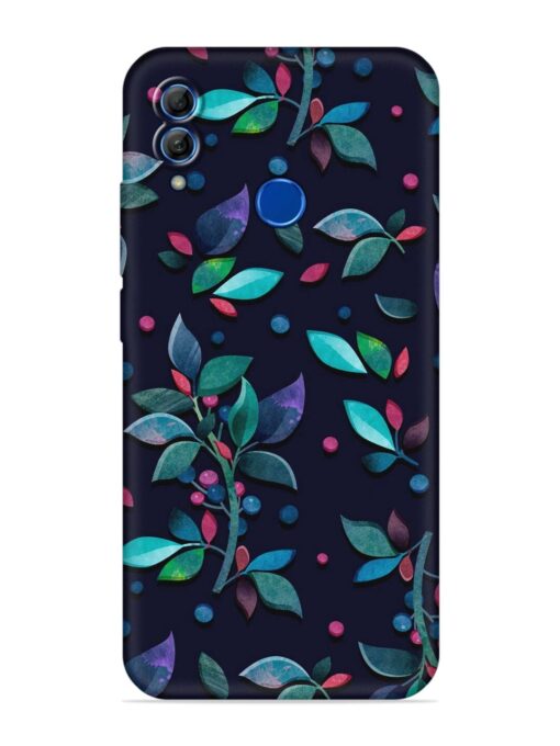 Decorative Watercolor Flower Embossed Soft Silicone Case for Honor 10 Lite Zapvi