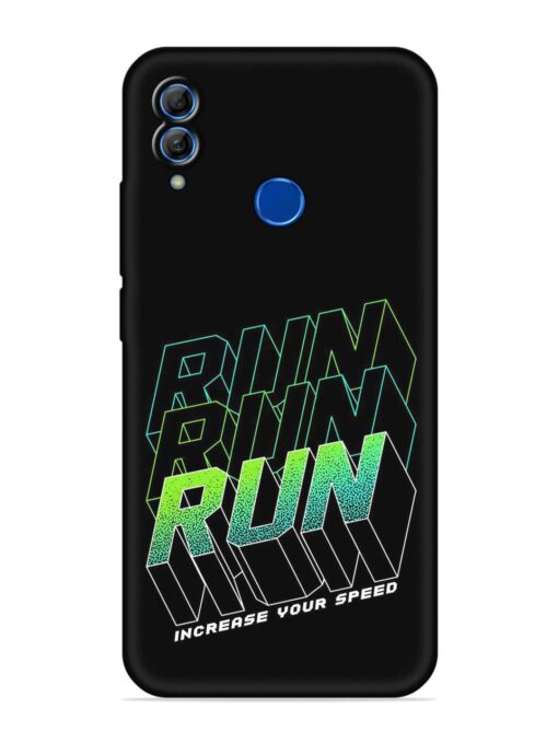 Run Embossed Soft Silicone Case for Honor 10 Lite Zapvi