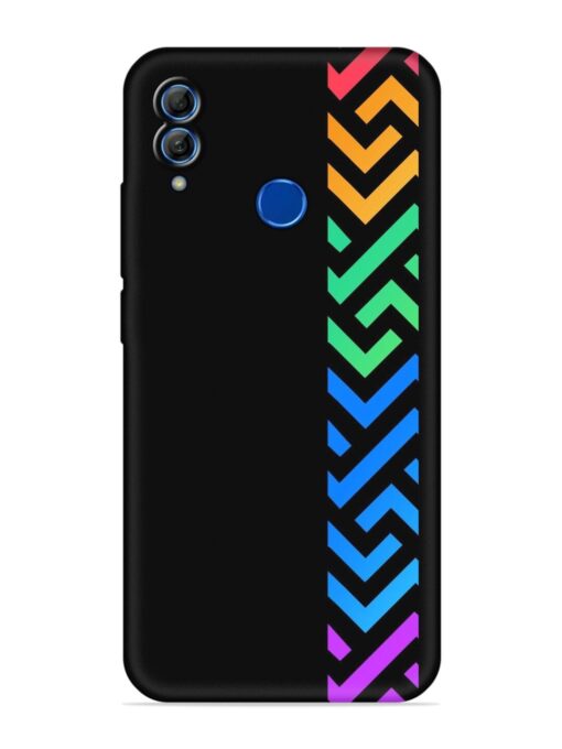 Colorshape Stripes Embossed Soft Silicone Case for Honor 10 Lite Zapvi