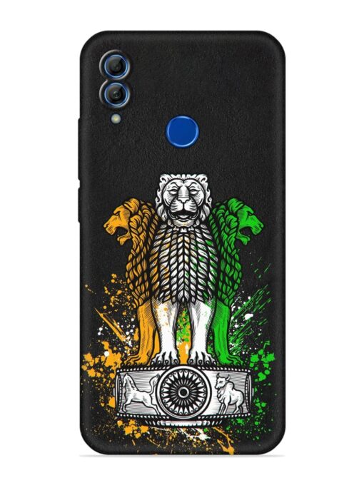 Pillars Of Ashoka Embossed Soft Silicone Case for Honor 10 Lite Zapvi