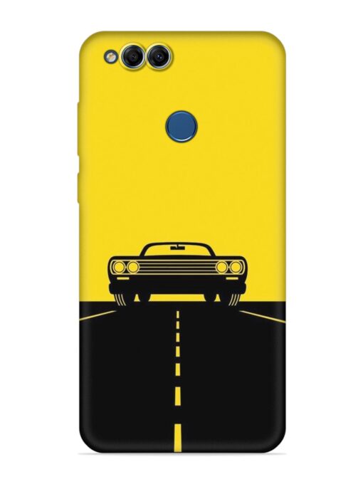 Classic Car Embossed Soft Silicone Case for Honor 7X Zapvi