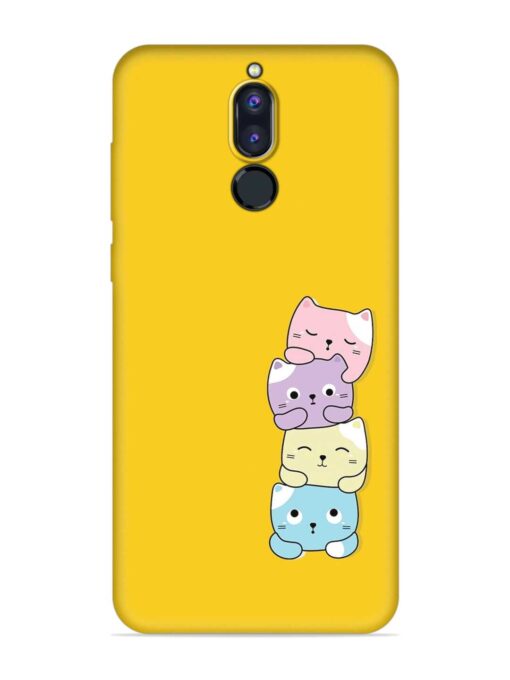 Cartoon Anime Embossed Soft Silicone Case for Honor 9I Zapvi