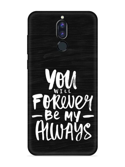 You Will Forever Embossed Soft Silicone Case for Honor 9I Zapvi