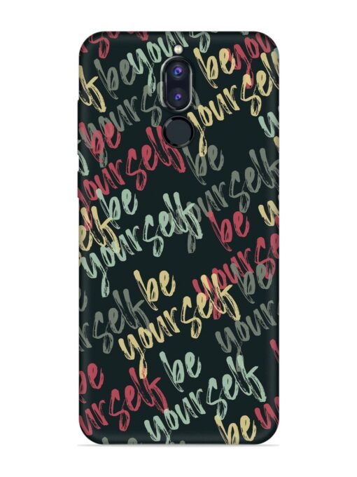 Yourself Seamless Embossed Soft Silicone Case for Honor 9I Zapvi