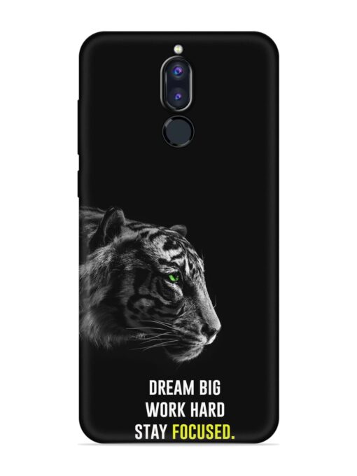 Dream Big Work Hard Embossed Soft Silicone Case for Honor 9I Zapvi