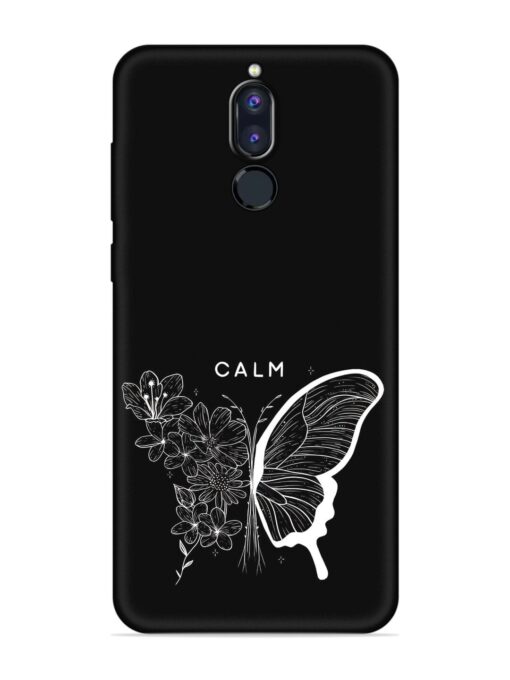 Calm Embossed Soft Silicone Case for Honor 9I Zapvi