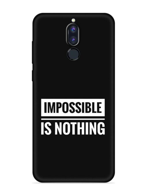 Impossible Is Nothing Embossed Soft Silicone Case for Honor 9I Zapvi