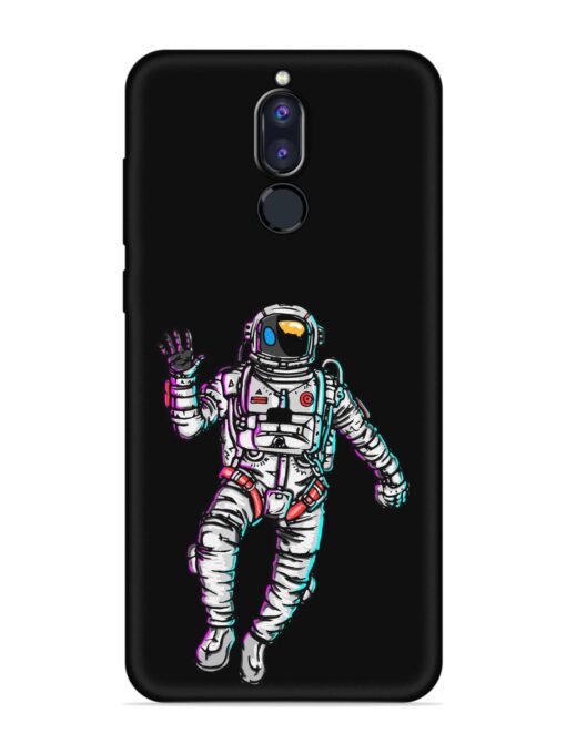 Spaceman Embossed Soft Silicone Case for Honor 9I Zapvi