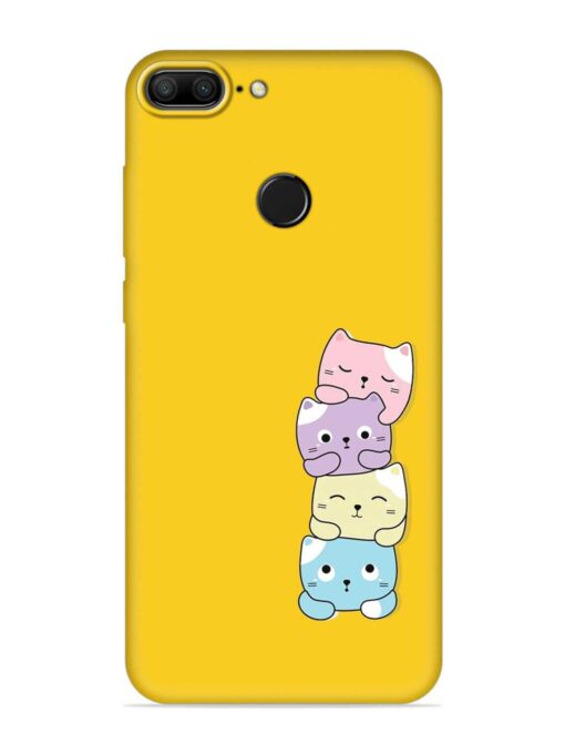 Cartoon Anime Embossed Soft Silicone Case for Honor 9 Lite Zapvi