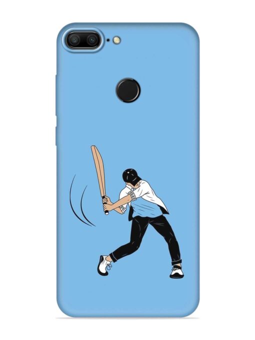 Cricket Gully Boy Embossed Soft Silicone Case for Honor 9 Lite Zapvi