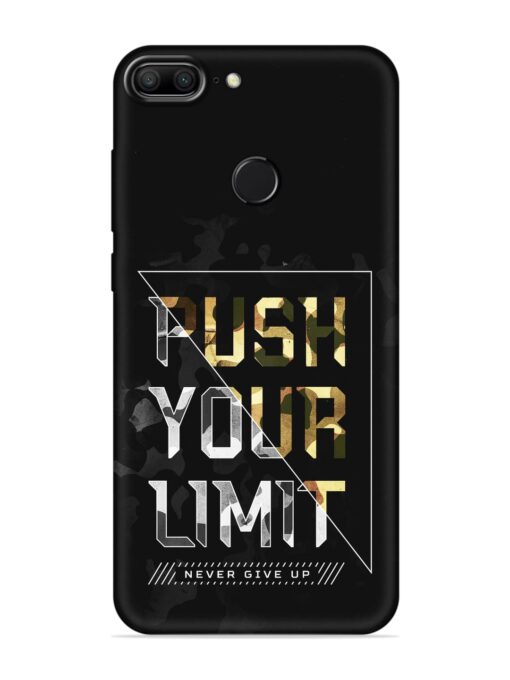 Push Your Limits Embossed Soft Silicone Case for Honor 9 Lite Zapvi