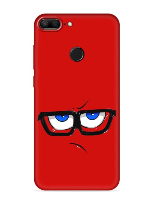 Rad Angry Face Embossed Soft Silicone Case for Honor 9 Lite Zapvi