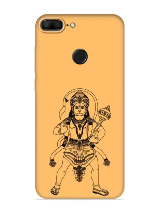 Indian God Hanuman Embossed Soft Silicone Case for Honor 9 Lite Zapvi