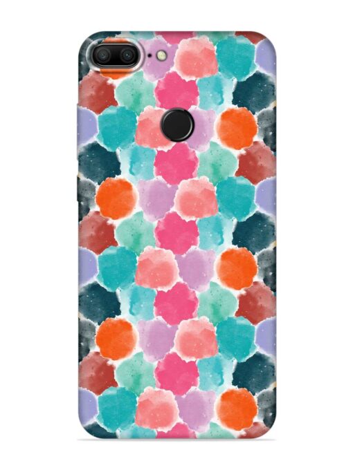 Colorful Seamless Pattern Embossed Soft Silicone Case for Honor 9 Lite Zapvi