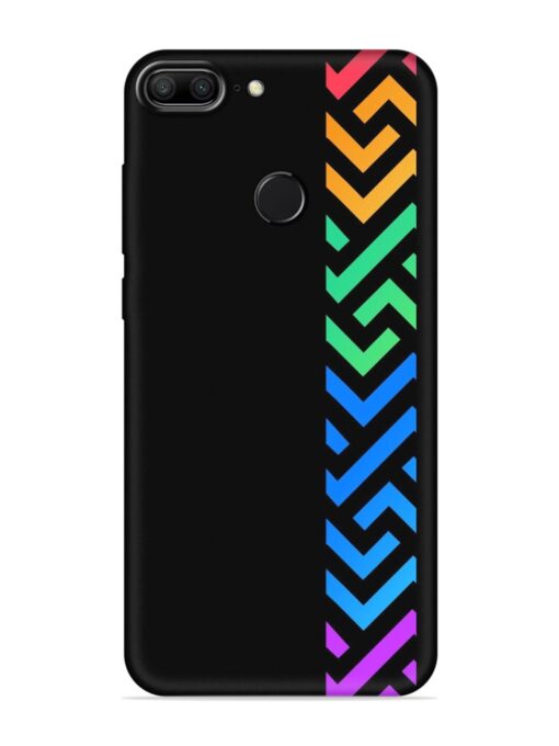 Colorshape Stripes Embossed Soft Silicone Case for Honor 9 Lite Zapvi