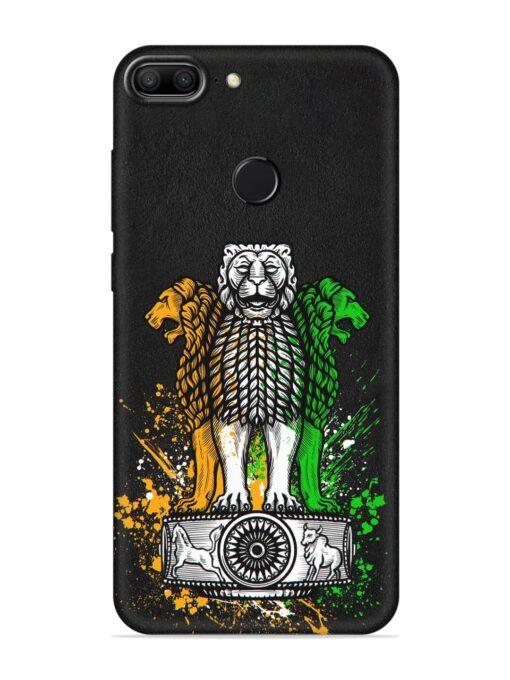 Pillars Of Ashoka Embossed Soft Silicone Case for Honor 9 Lite Zapvi