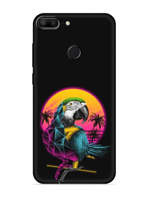 Rad Parrot Embossed Soft Silicone Case for Honor 9 Lite Zapvi