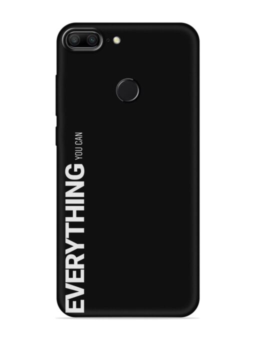 Everything You Can Embossed Soft Silicone Case for Honor 9 Lite Zapvi