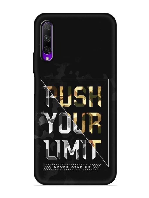 Push Your Limits Embossed Soft Silicone Case for Honor 9X Pro Zapvi