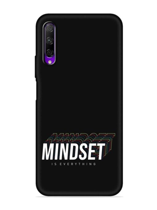 Mindset Everything Slogan Embossed Soft Silicone Case for Honor 9X Pro Zapvi