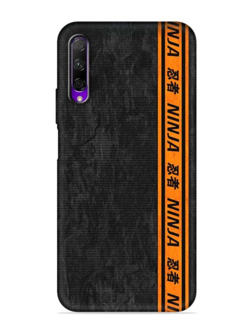 Ninja Srtips Embossed Soft Silicone Case for Honor 9X Pro Zapvi