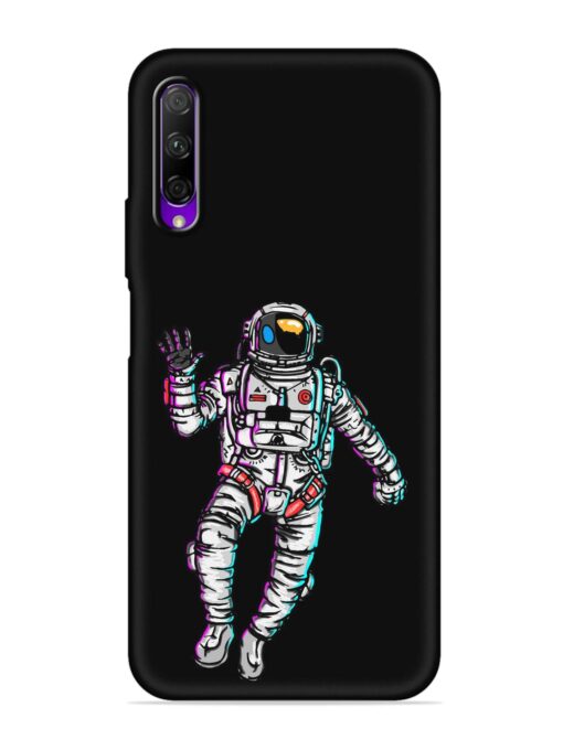 Spaceman Embossed Soft Silicone Case for Honor 9X Pro Zapvi