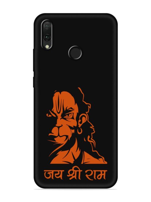 Angry Hanuman Embossed Soft Silicone Case for Honor Y9 (2019) Zapvi