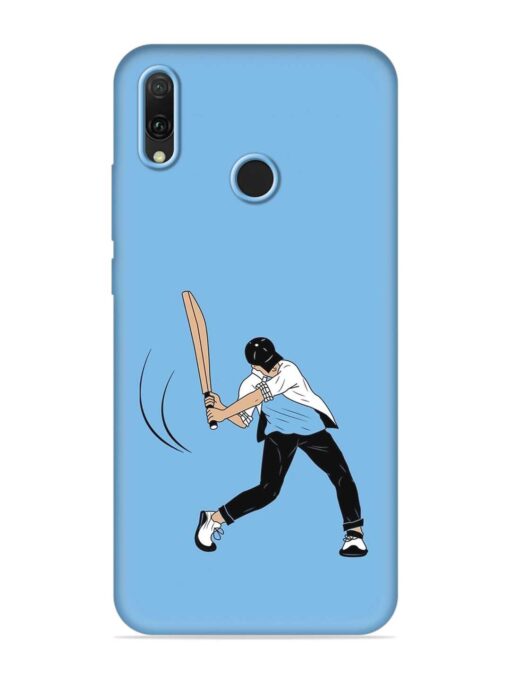 Cricket Gully Boy Embossed Soft Silicone Case for Honor Y9 (2019) Zapvi