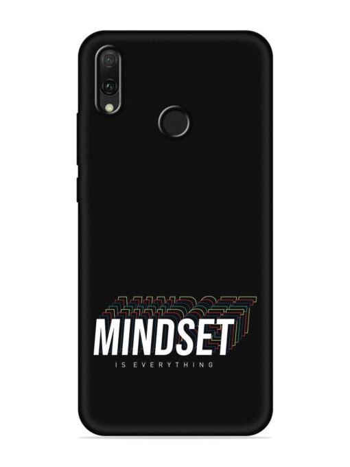 Mindset Everything Slogan Embossed Soft Silicone Case for Honor Y9 (2019) Zapvi