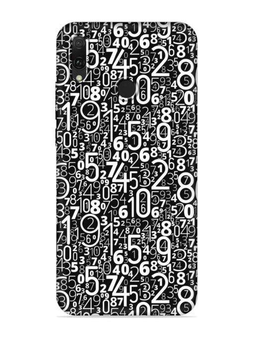 Many Numbers Different Embossed Soft Silicone Case for Honor Y9 (2019) Zapvi