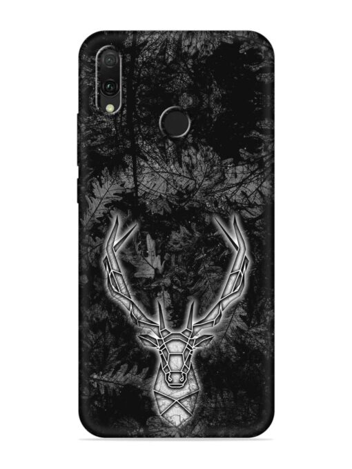 Ancient Deer Embossed Soft Silicone Case for Honor Y9 (2019) Zapvi