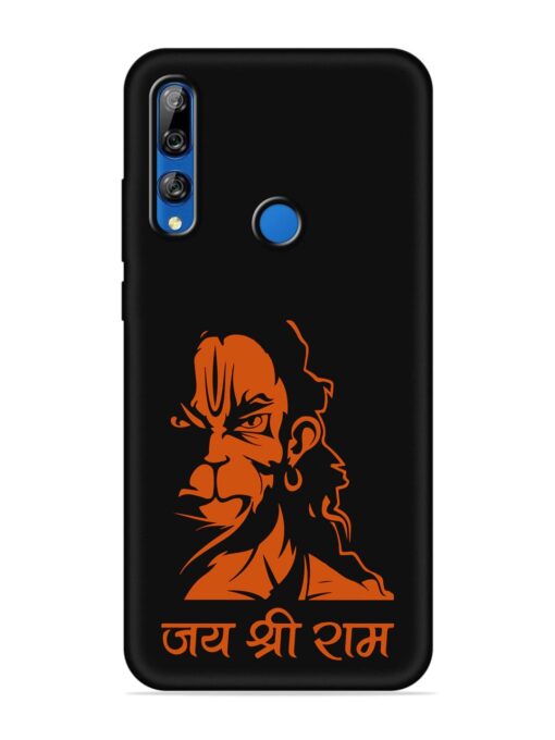 Angry Hanuman Embossed Soft Silicone Case for Honor Y9 Prime Zapvi