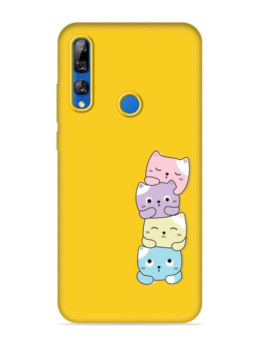 Cartoon Anime Embossed Soft Silicone Case for Honor Y9 Prime Zapvi