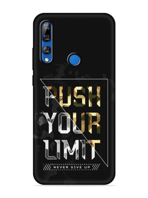 Push Your Limits Embossed Soft Silicone Case for Honor Y9 Prime Zapvi