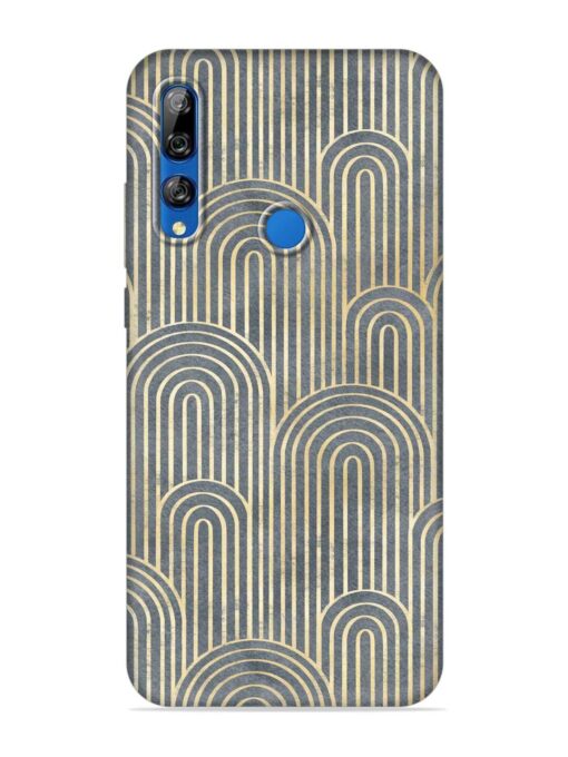 Art Deco Style Embossed Soft Silicone Case for Honor Y9 Prime Zapvi