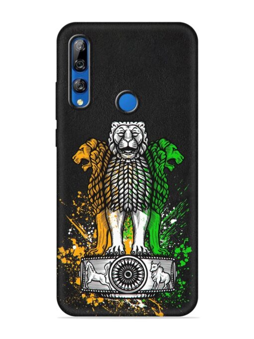 Pillars Of Ashoka Embossed Soft Silicone Case for Honor Y9 Prime Zapvi