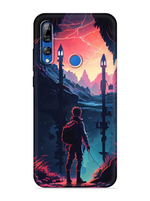 Cgs Artwork Embossed Soft Silicone Case for Honor Y9 Prime Zapvi