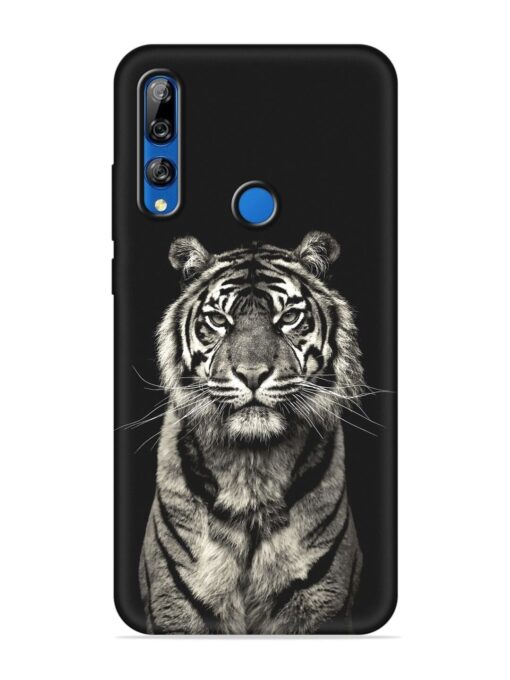 Tiger Art Embossed Soft Silicone Case for Honor Y9 Prime Zapvi