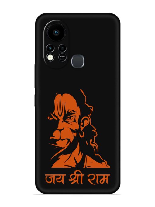 Angry Hanuman Embossed Soft Silicone Case for Infinix Hot 11S Zapvi