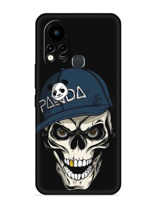 Panda Skull Embossed Soft Silicone Case for Infinix Hot 11S Zapvi