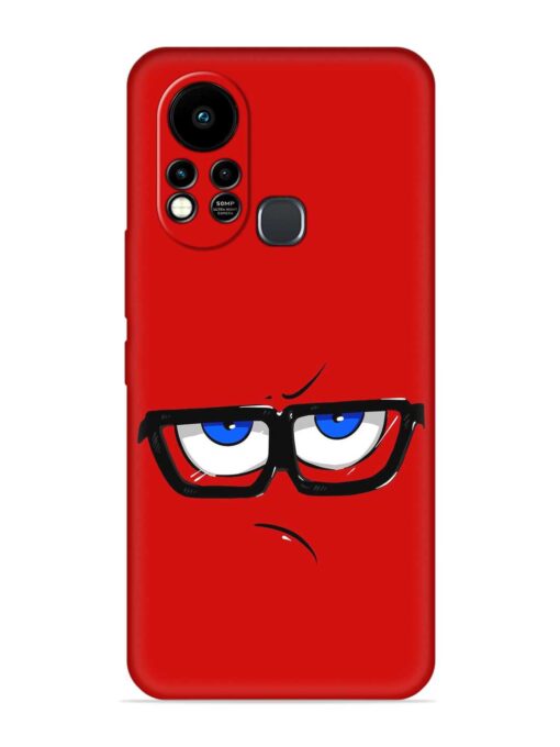 Rad Angry Face Embossed Soft Silicone Case for Infinix Hot 11S Zapvi