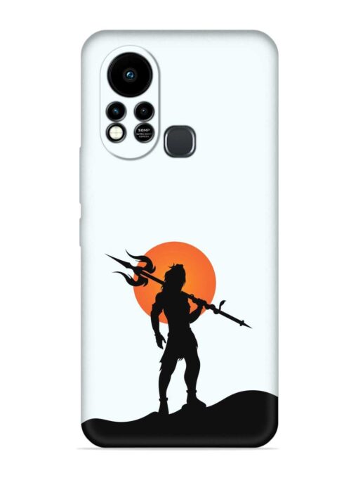 Lord Mahadev Trendy Embossed Soft Silicone Case for Infinix Hot 11S Zapvi