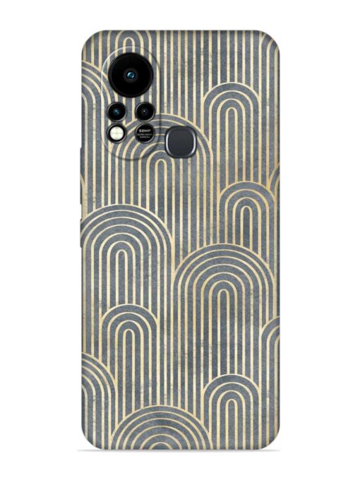 Art Deco Style Embossed Soft Silicone Case for Infinix Hot 11S Zapvi