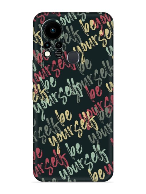 Yourself Seamless Embossed Soft Silicone Case for Infinix Hot 11S Zapvi